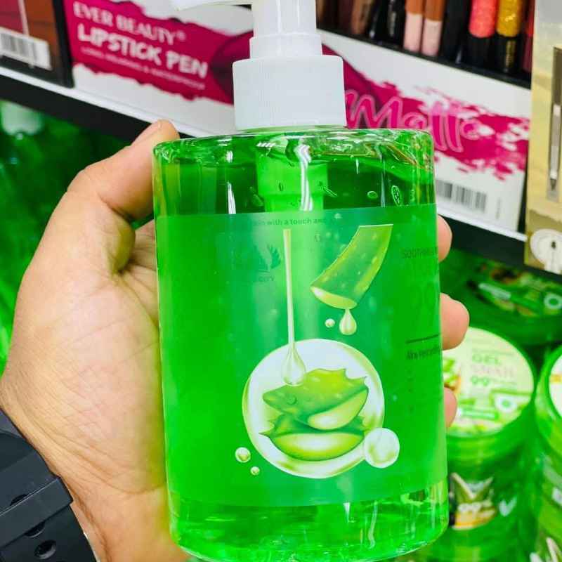 جل مرطب بالصبار